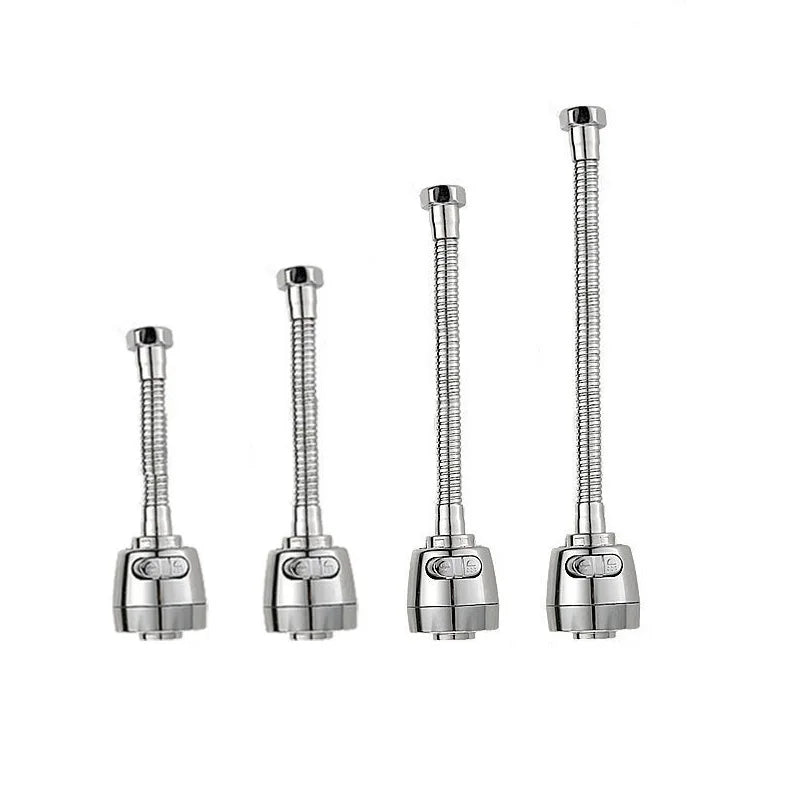 360 Degree Adjustment Kitchen Faucet ExtensionTube Water Saving Nozzle Filter Faucet Home Bathroom Gadgets Kitchen Accessories