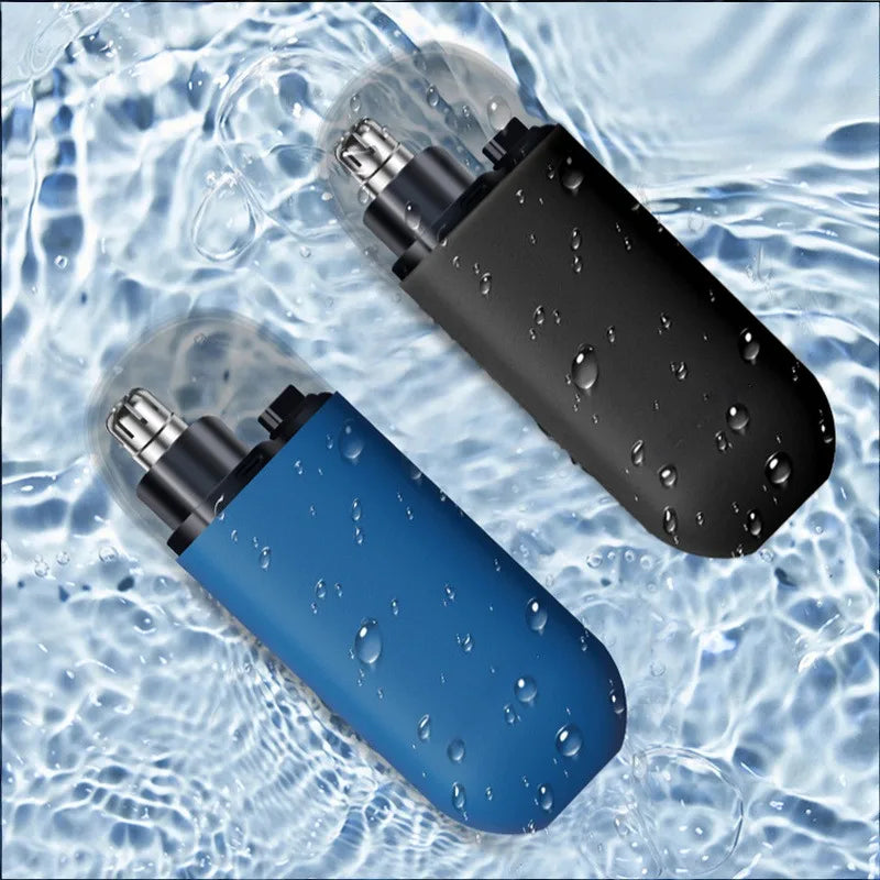 Men's Intelligent Non Pinch Electric Nose Hair Trimmer TYPE-C Charging Round Arch Blade Portable Nose Hair Trimmer