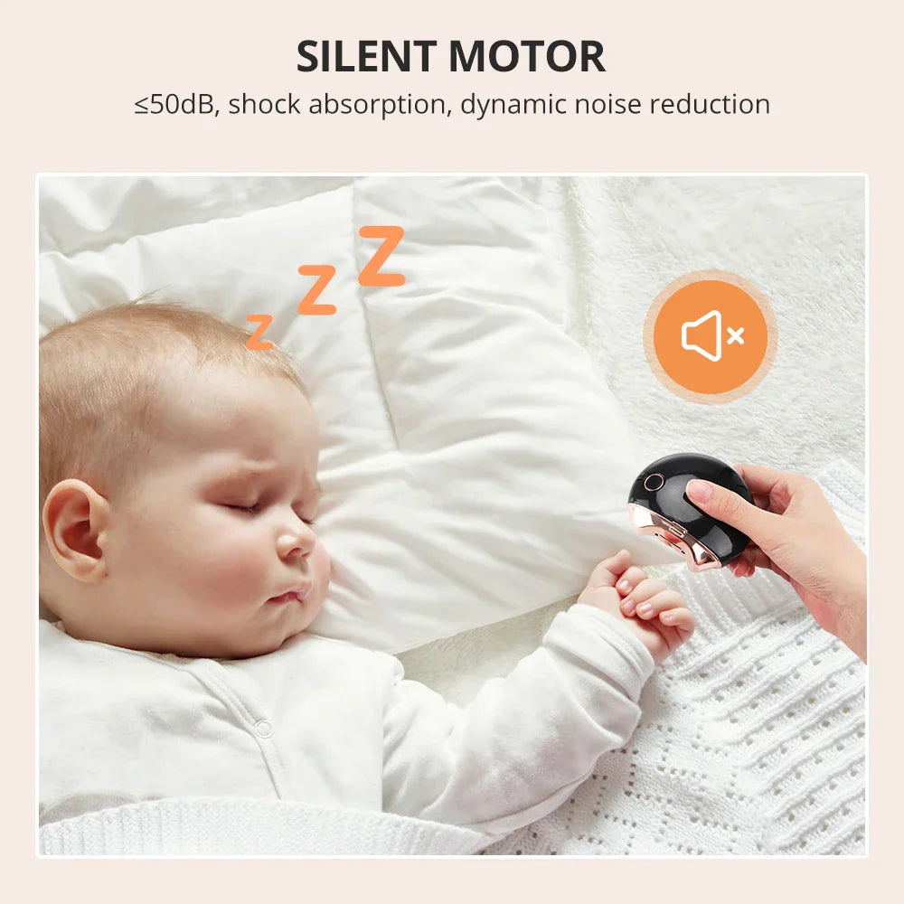 Electric Nail Clipper Automatic Nail Clipper Trimmer Cutter Nail Scissors Low Noise Anti-Splash Nail Machine Manicure Machine