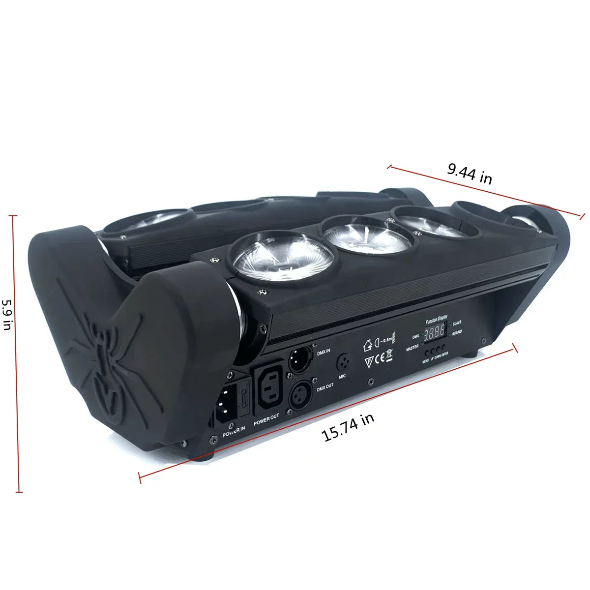 Led 8x15W 4in1 Spider Light  RGBW Party  DJ  Beam Wash Moving Head  DMX Controll Stage Effect