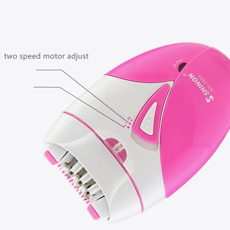 Women epilator electric hair remover bikini trimmer female epilator for face leg underarms usb rechargeable