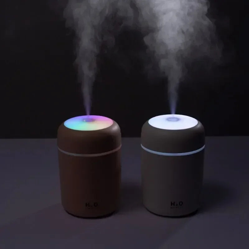 Portable USB Ultrasonic Aroma Diffuser Colorful Humidifier Cool Mist Maker Air Purifier for Home Car