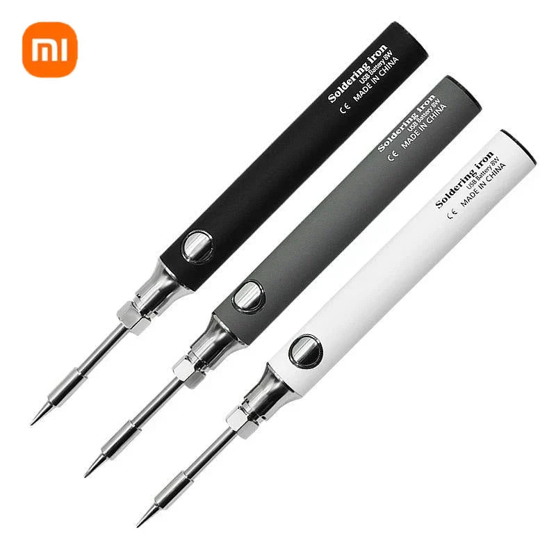 Xiaomi Wireless Charging Electric Soldering Iron Solder Iron Mini Portable Soldering Iron Tip Rework Accessories Tool Parts NEW