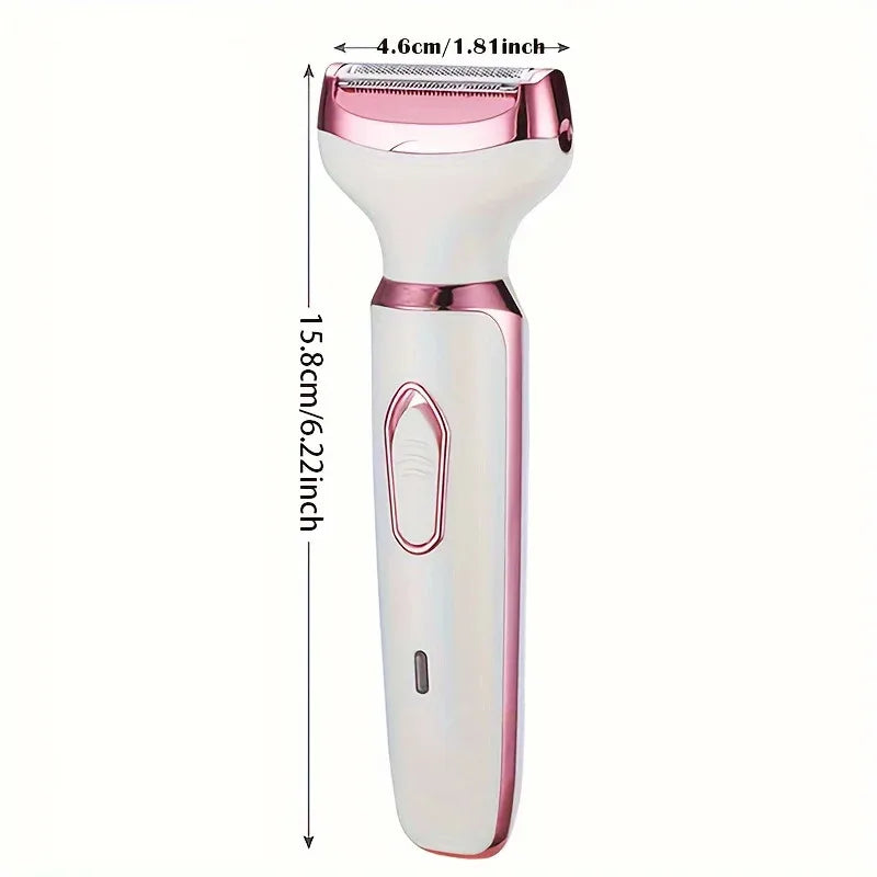 4-in-1 ladies 'multifunctional electric hair remover set Ladies bikini trimmer USB charging eyebrows nose hair face leg portable