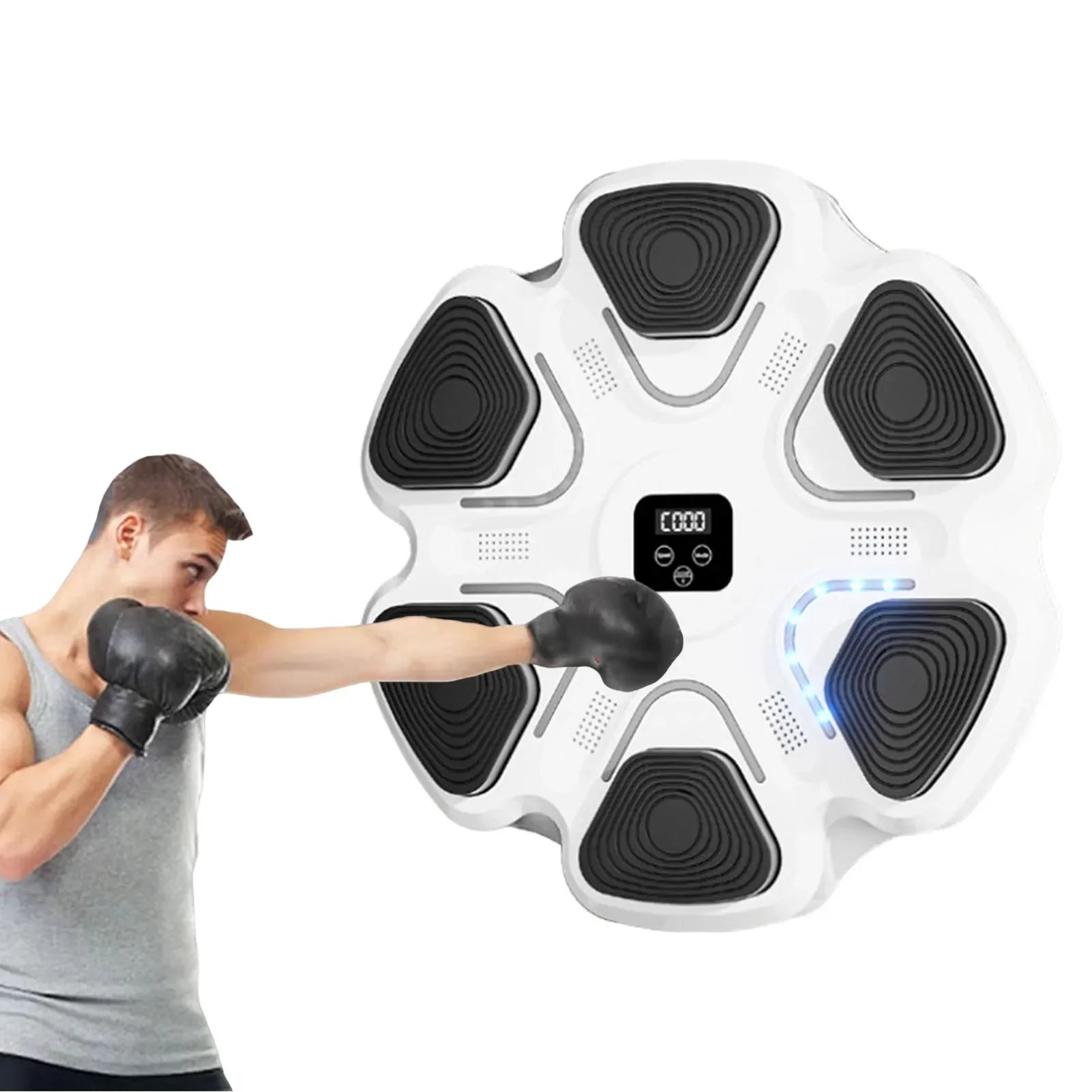 Smart Musical Boxing Trainers devices Digital Target Training Boxing Machine for Office Workers and Students