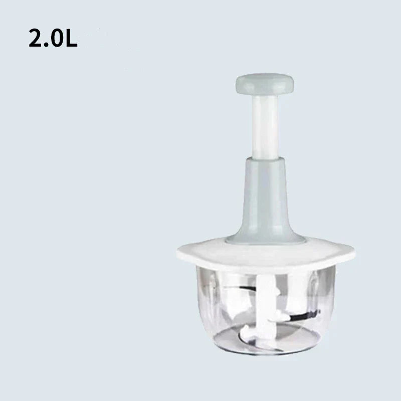 1PCS Manual Vegetable Mincers Press Type Household Garlic Meat Cutter Grinders Whisk Stirre Kitchen Food Chopper Food Processor