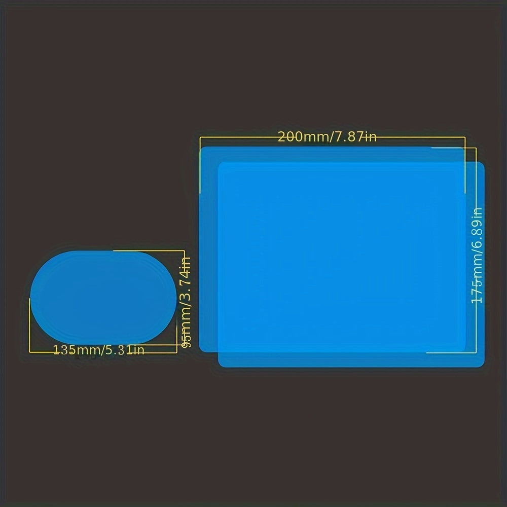 4pcs Car Rearview Mirror Films Anti-Rain Fog Waterproof PET Clear Film Accessories